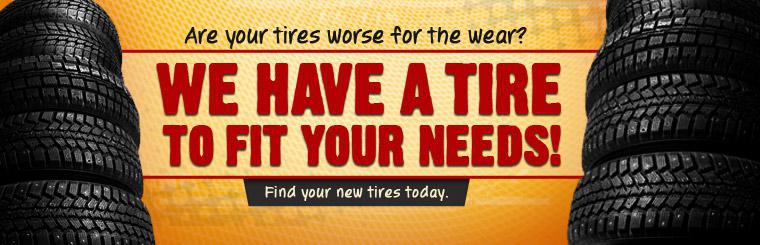 Find Your New Tires Today